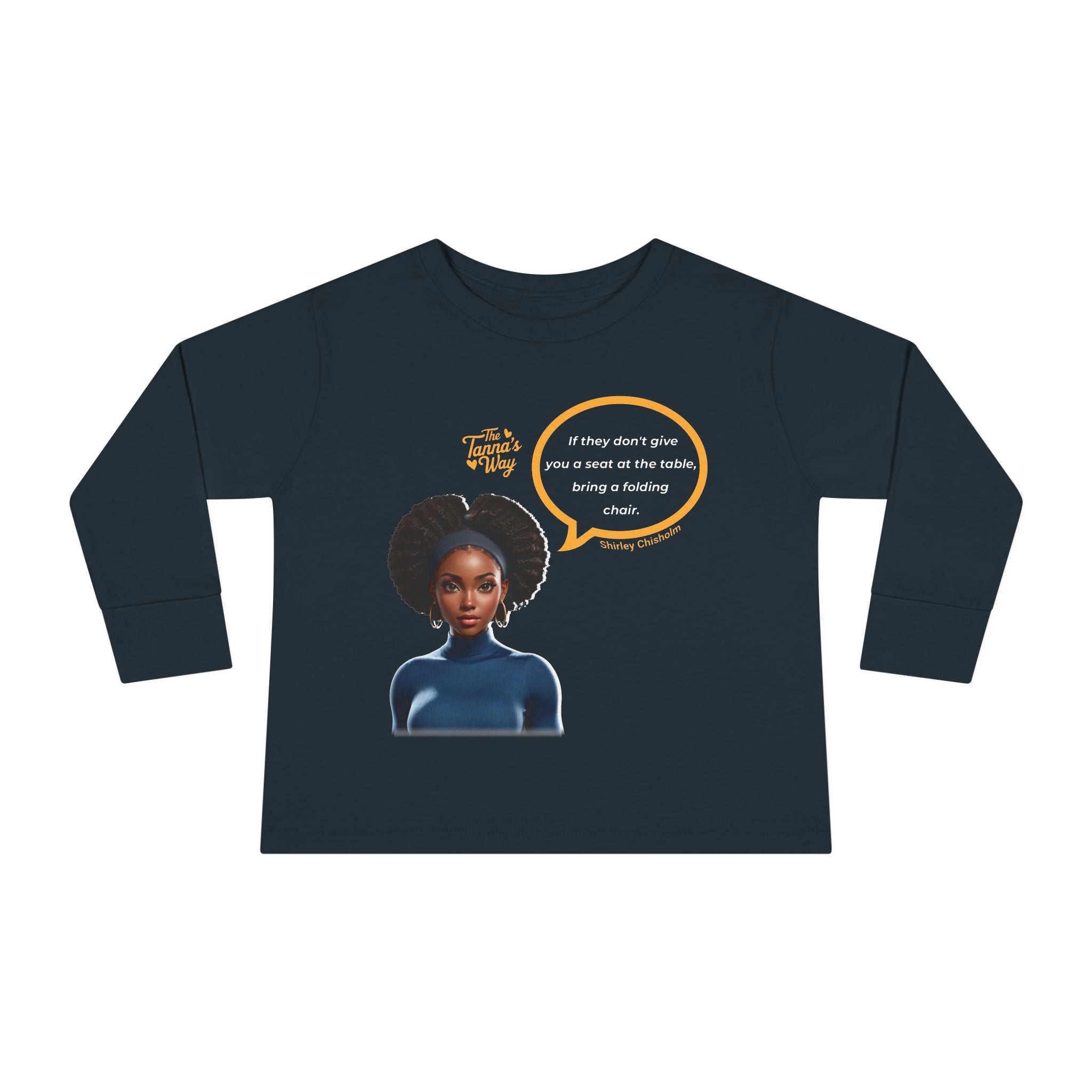 Shirley Chisholm 2 | Toddler Long Sleeve Tee